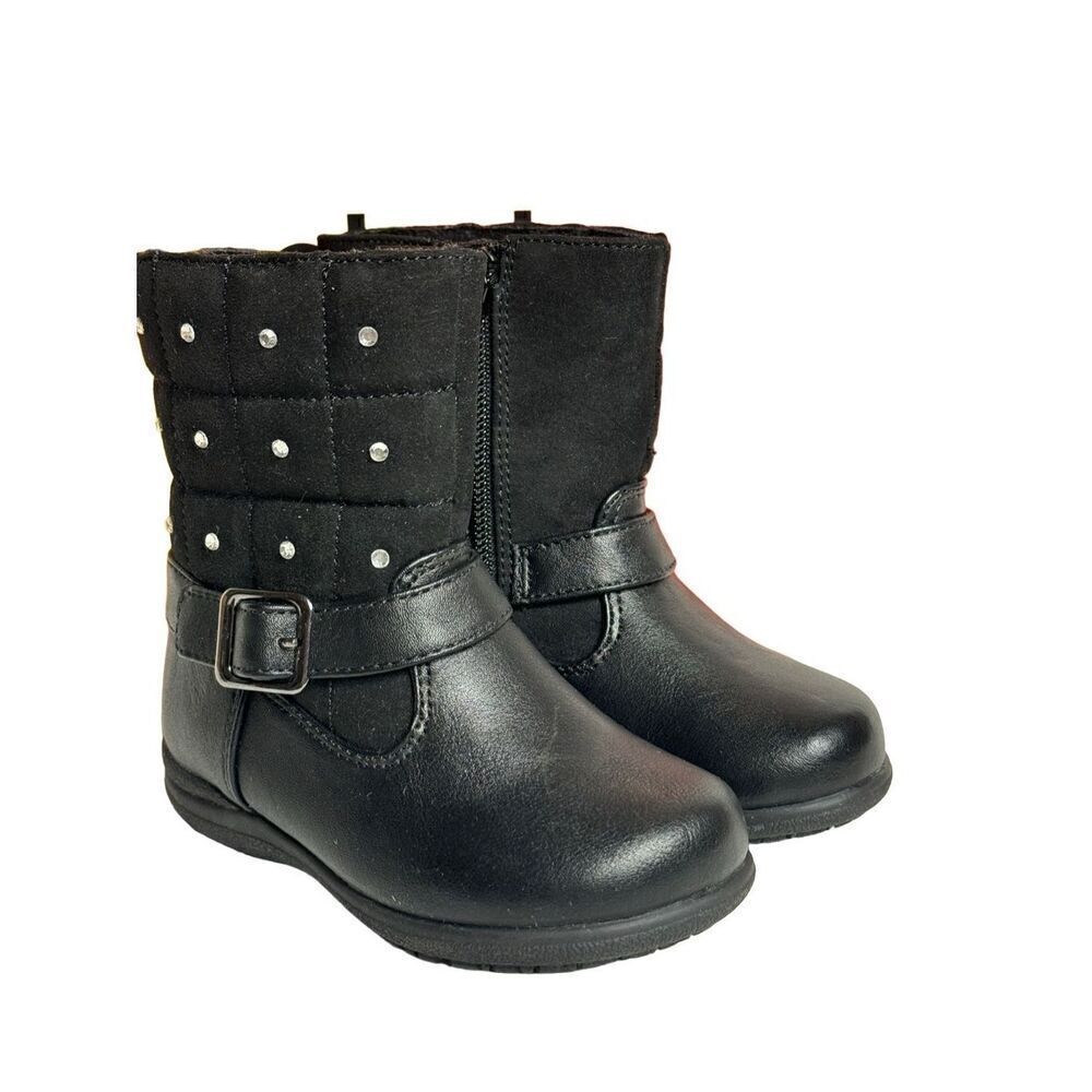 RACHEL SHOES Toddler Girls SIZE 5 CAMILLA Boots in BLACK